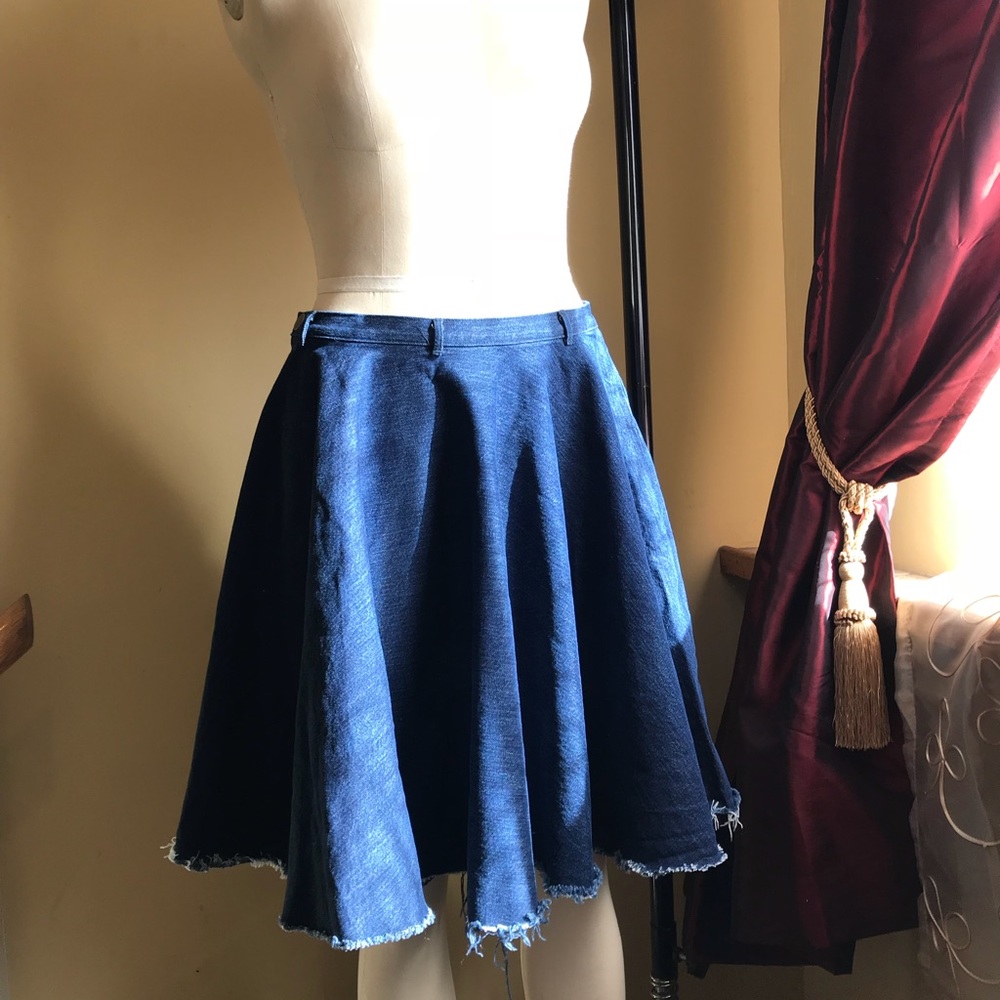 Denim skirt